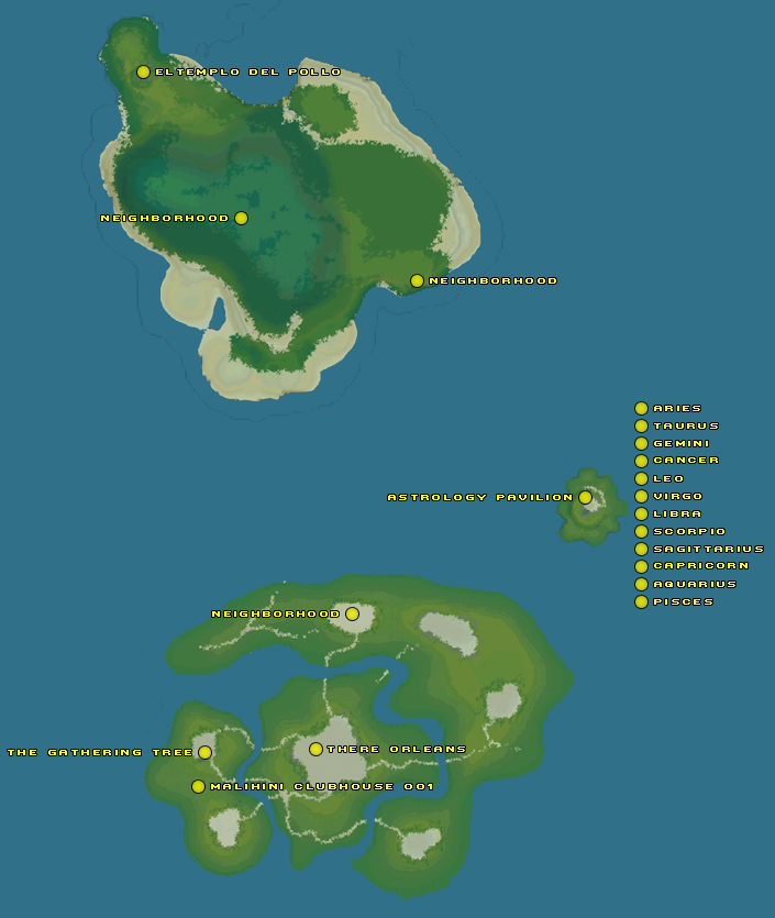 Malihini Map