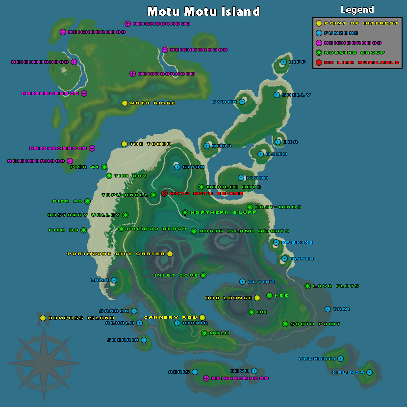 Motu-Motu Map